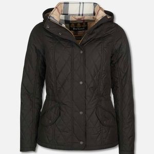 Barbour Millfire Quilted Jacket sz 10
